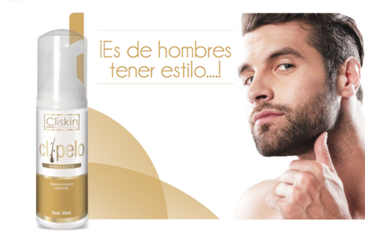 Clipelo gel para crecer barba